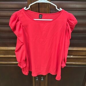 Shein red top size S